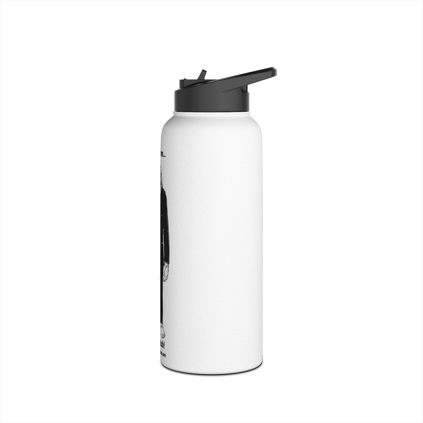 Mr. Squatch Stainless Steel Water Bottle, Standard Lid