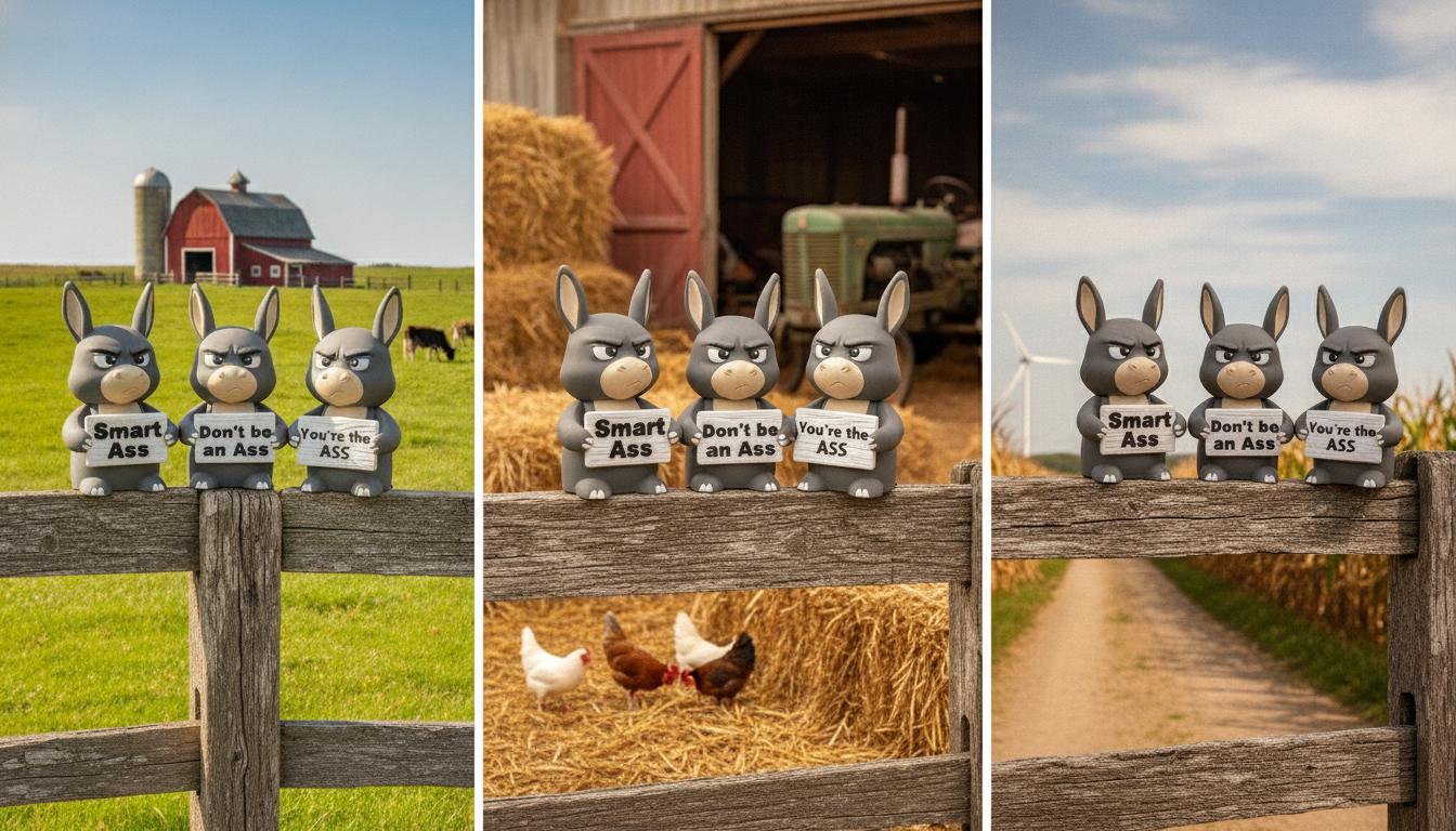 Donkeys with Attitude