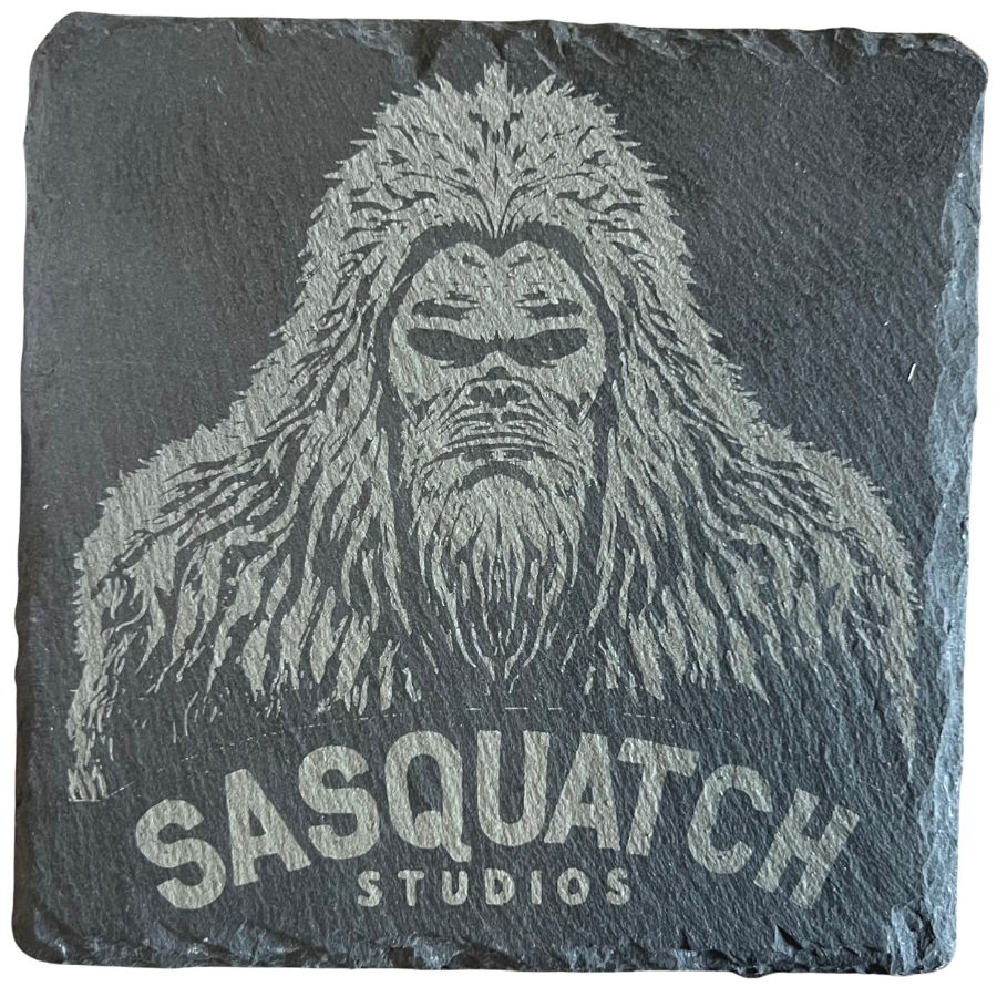 Custom 4" Slate Coaster