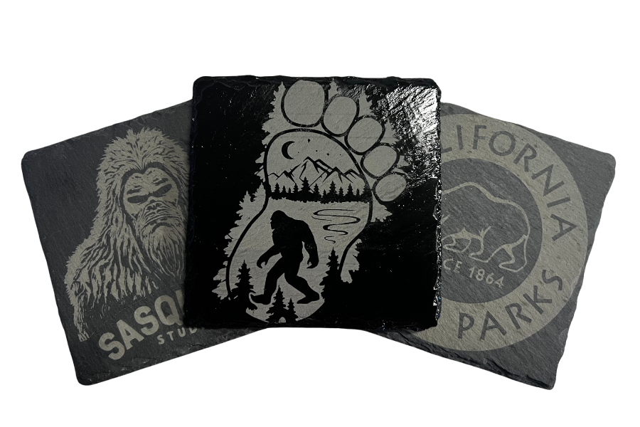 Custom 4" Slate Coaster