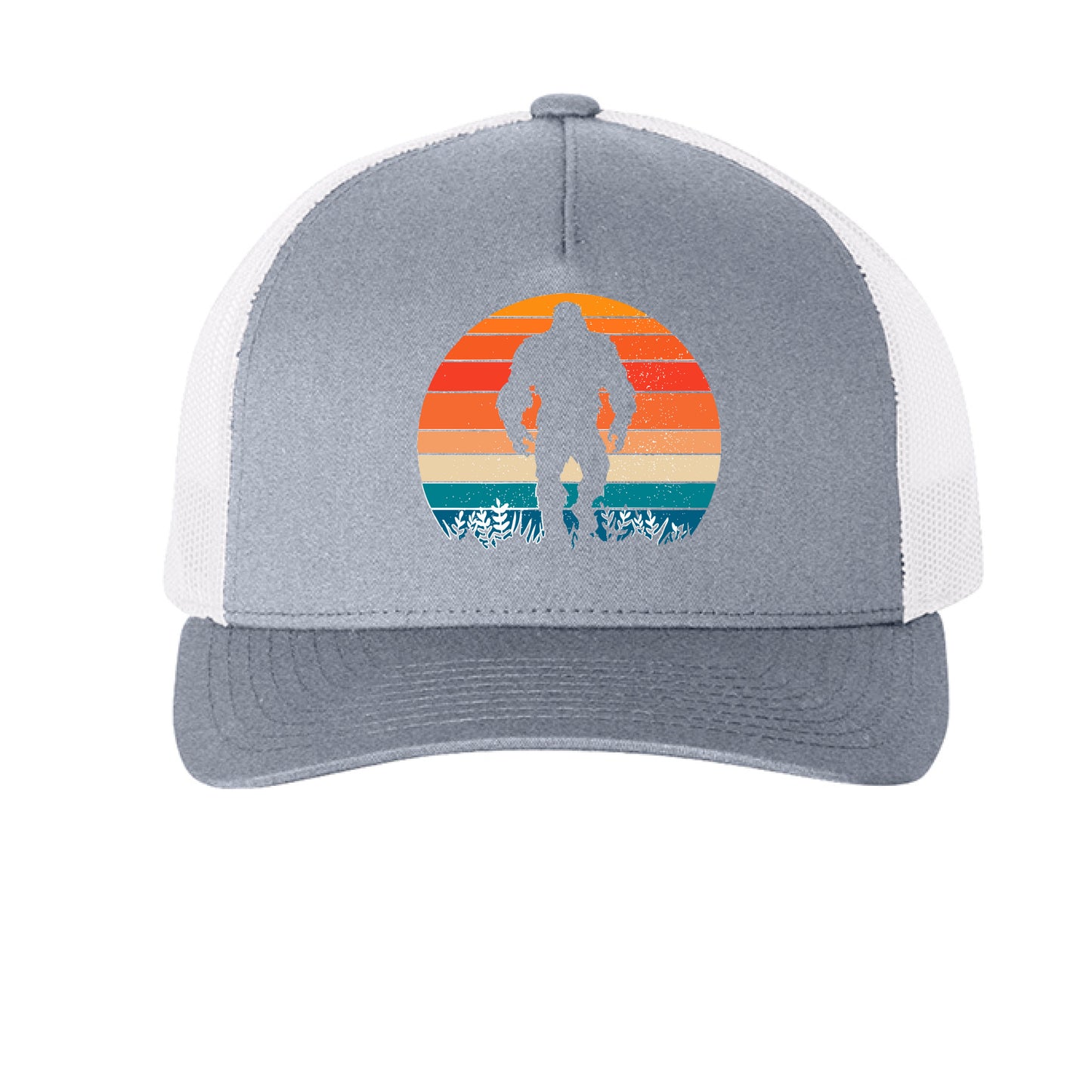 Heather/ White - FRONT