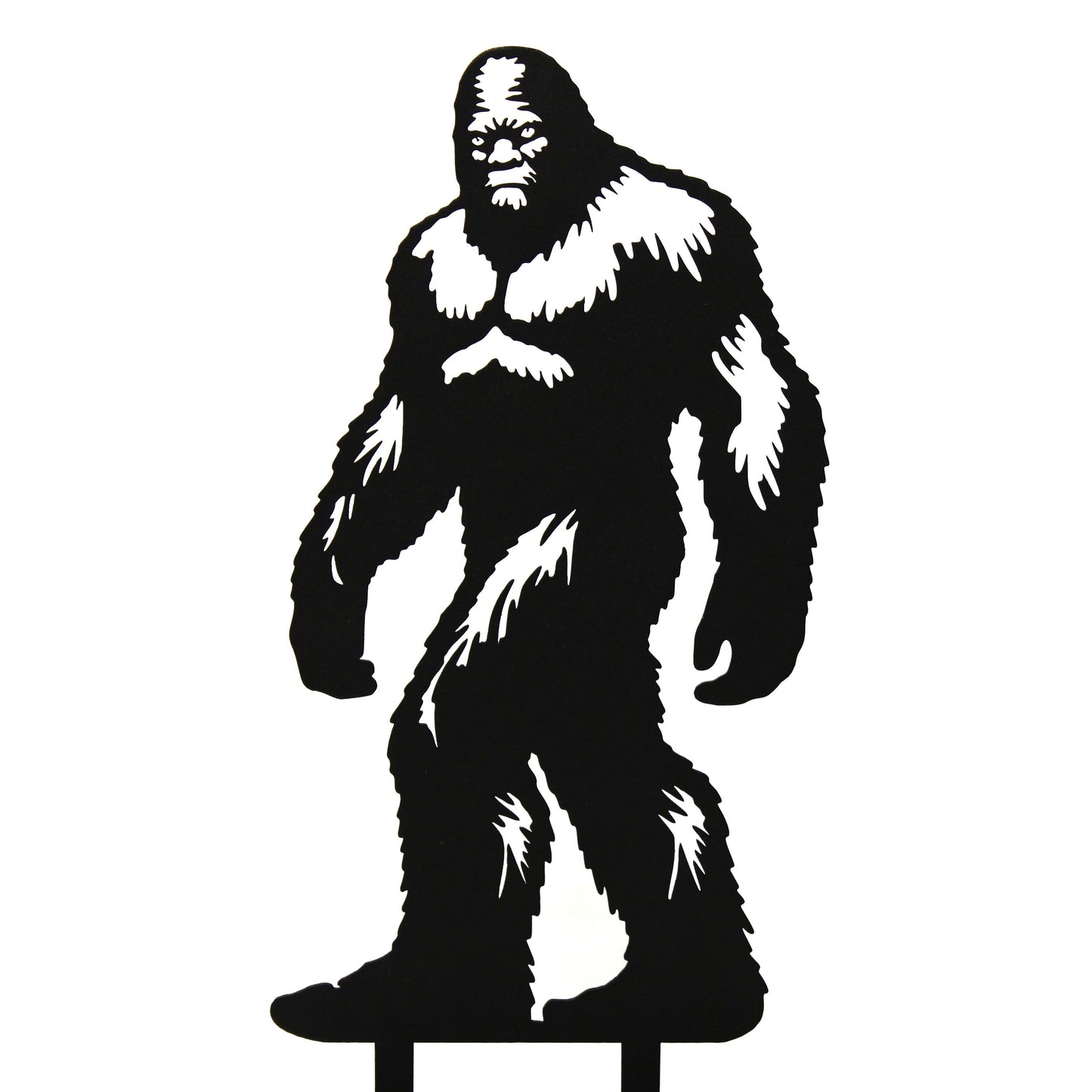 Sasquatch Metal Silhouette