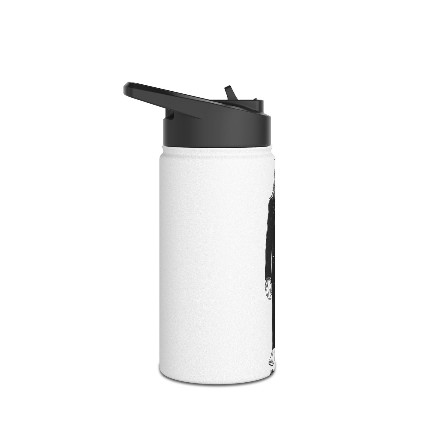 Mr. Squatch Stainless Steel Water Bottle, Standard Lid
