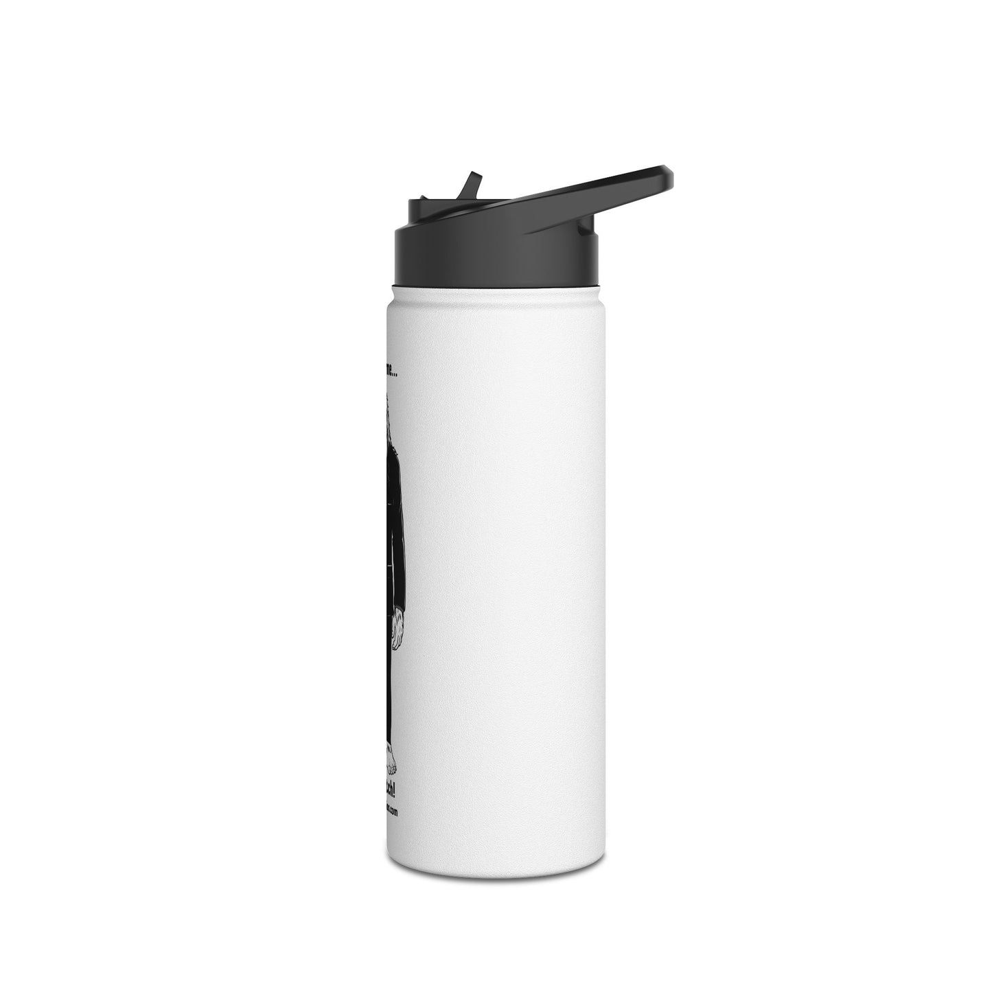 Mr. Squatch Stainless Steel Water Bottle, Standard Lid