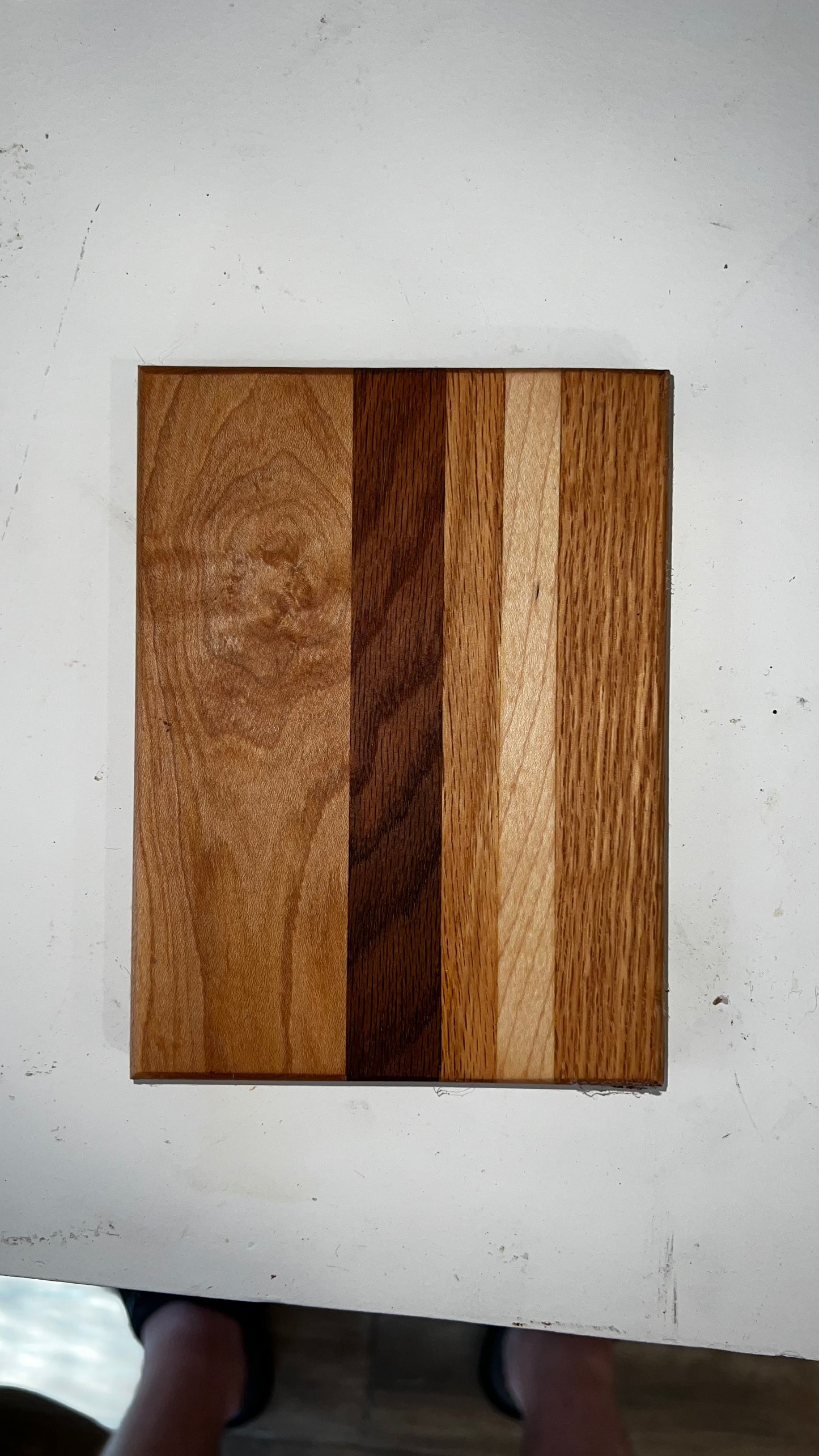 12" x 9" x .75" Custom edge grain Cutting Board - Made to Order