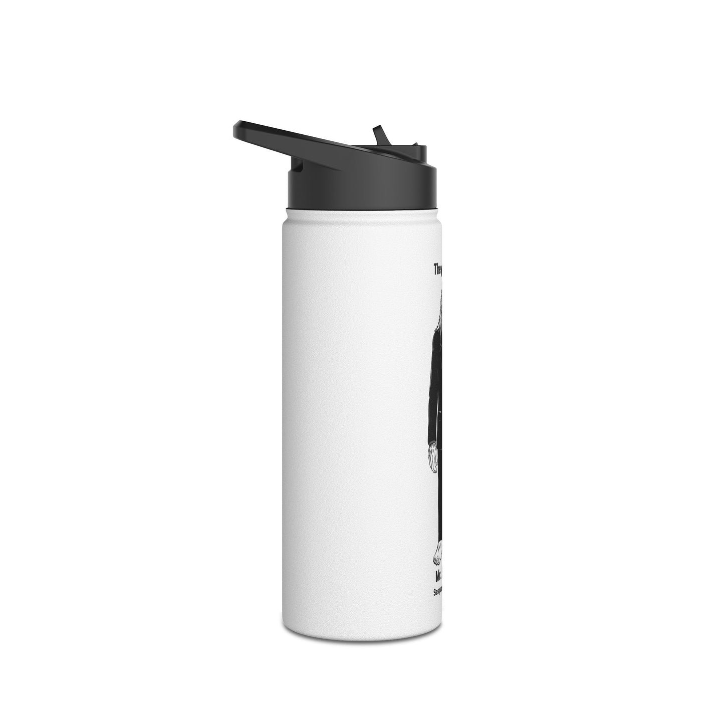 Mr. Squatch Stainless Steel Water Bottle, Standard Lid