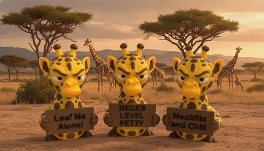 Giraffes with Attitude