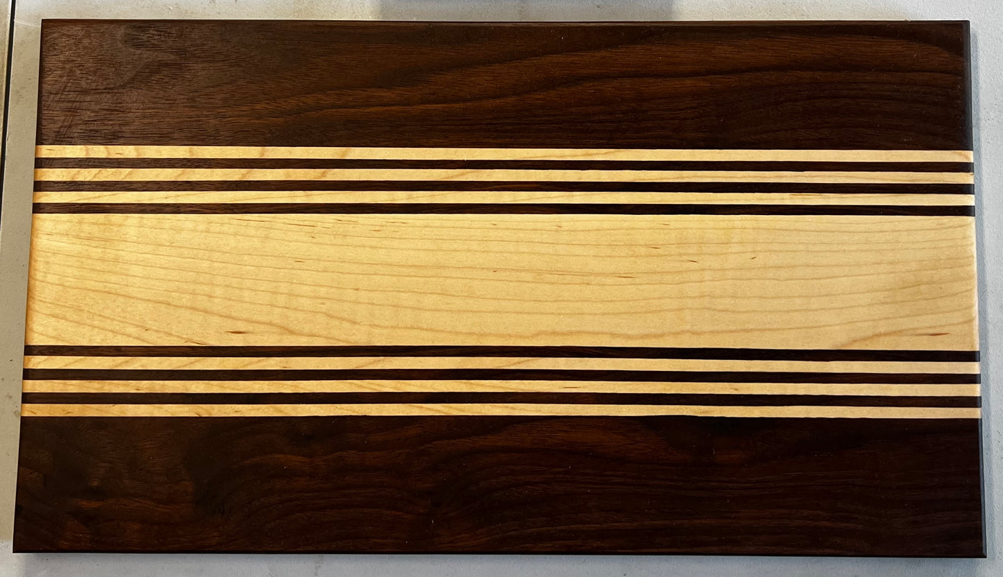 12" x 9" x .75" Custom edge grain Cutting Board - Made to Order