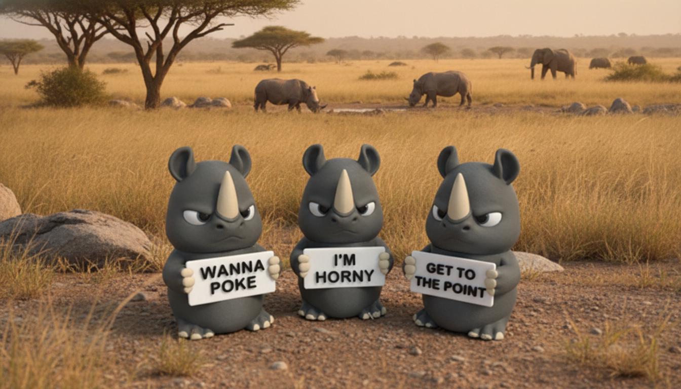 Rhinos with Attitude