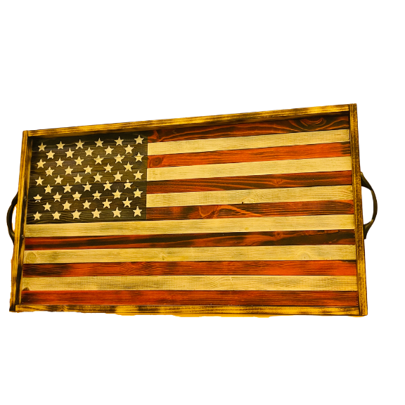 Rustic American Flag