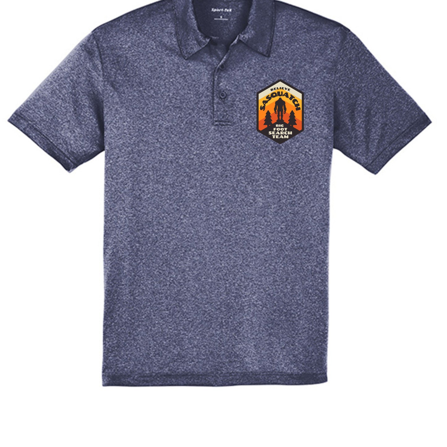 True Navy Hthr - FRONT