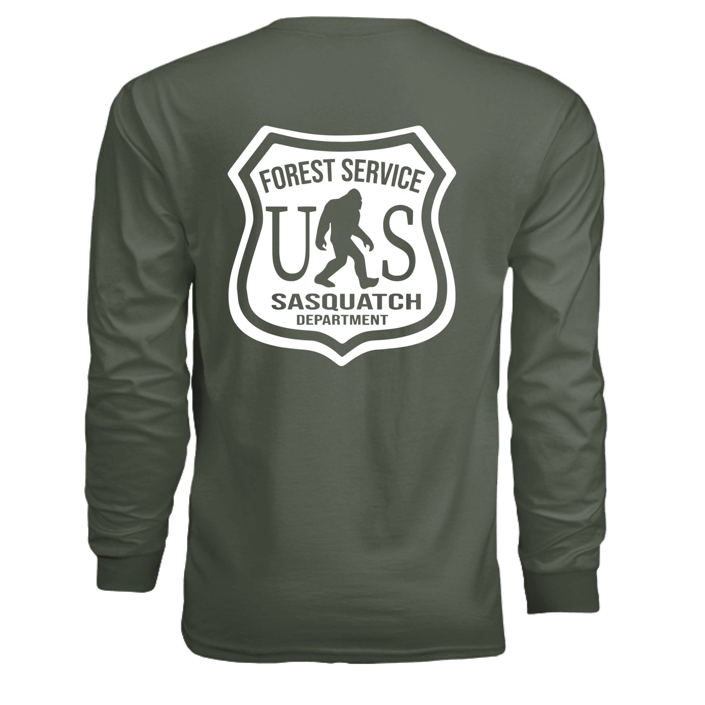 MILITARY GREEN - BACK