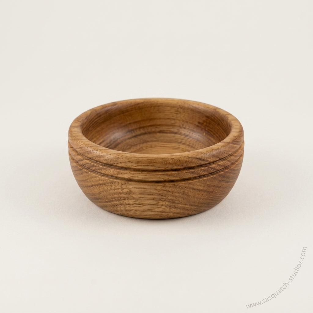 Hand-Turned Wooden Pinch Bowl - Jewelry & Spice Bowl