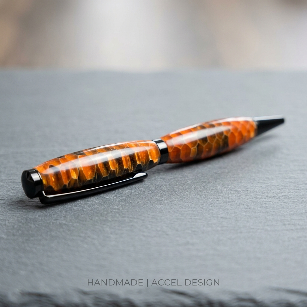 Hand turned Acrylic Pen