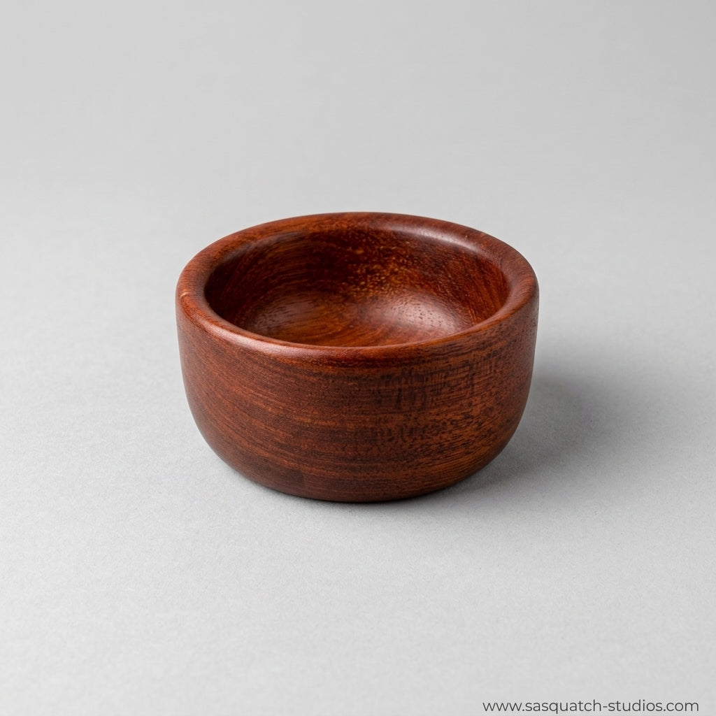 Hand-Turned Wooden Pinch Bowl - Jewelry & Spice Bowl