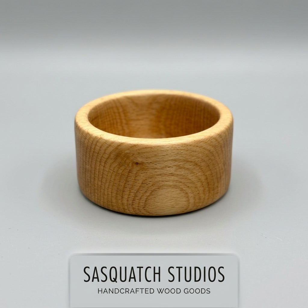 Hand-Turned Wooden Pinch Bowl - Jewelry & Spice Bowl