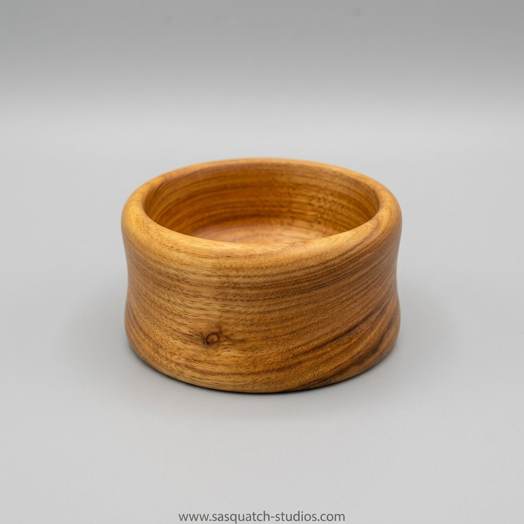Hand-Turned Wooden Pinch Bowl - Jewelry & Spice Bowl