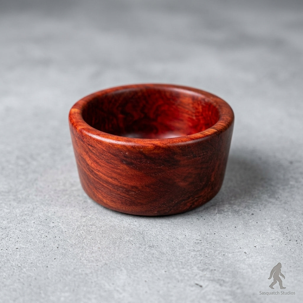 Hand-Turned Wooden Pinch Bowl - Jewelry & Spice Bowl
