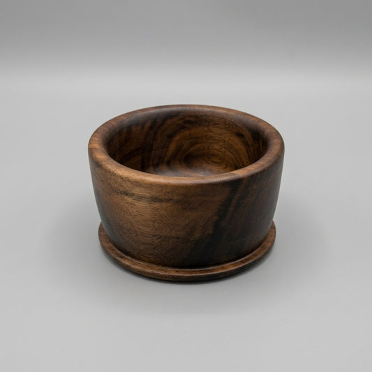 Hand-Turned Black Walnut Bowl